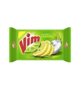 Vim Lemon Dishwash Bar 125 grams