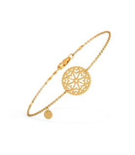 Handmade Sterling Silver 18ct Gold Bangle