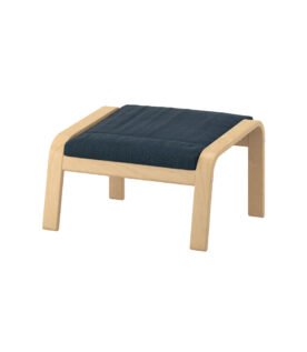 Birch Veneer/hillared Multicolor, Footstool